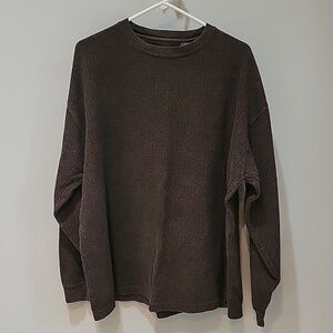 Men's Naturalife thick long-sleeved 100% cotton pullover.   Size is XL